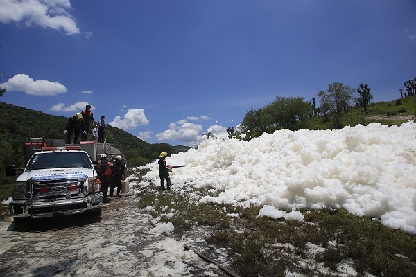 Hallan en Tecamachalco cadáver del hombre “tragado” por espuma tóxica en Valsequillo