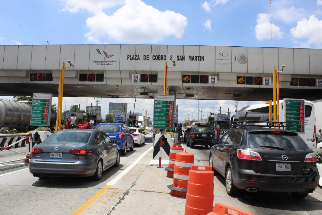 Capufe sube 3% el peaje; la México-Puebla cuesta 184 pesos