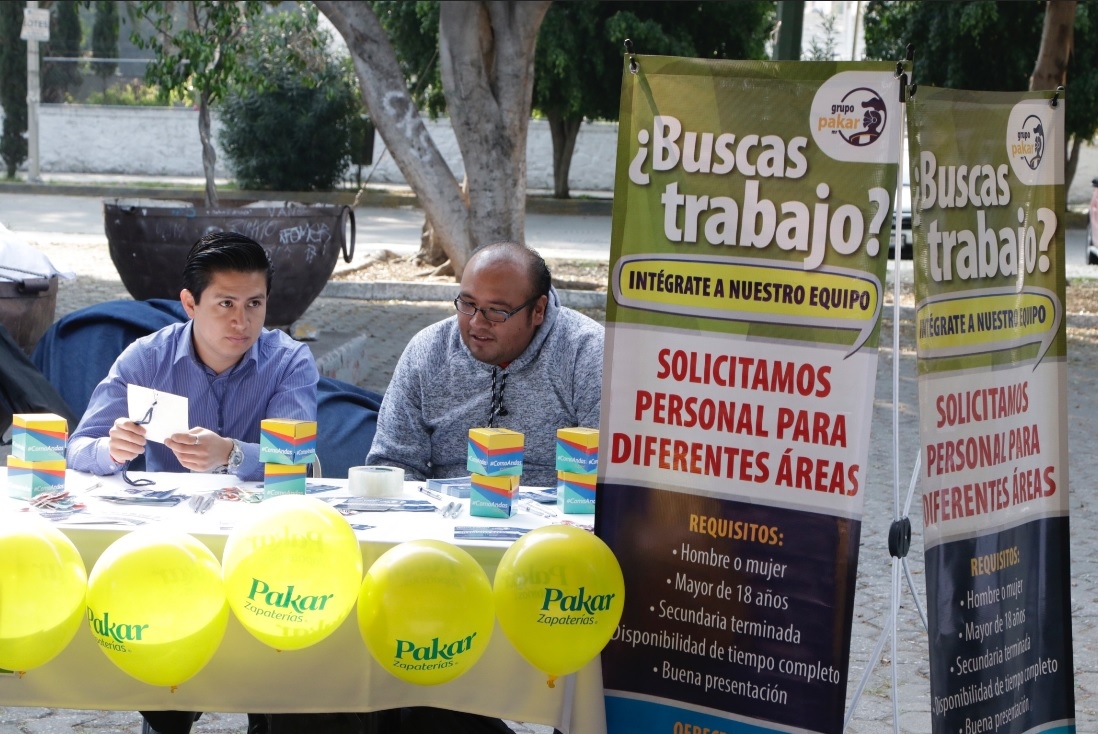 En el primer semestre del año se generaron 15 mil 638 empleos en Puebla