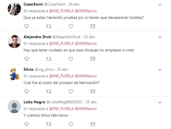 El desdén del INE Puebla a Twitter