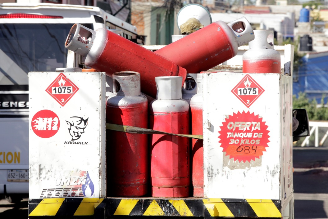 Hila quinta semana a la baja precio de gas LP en Puebla