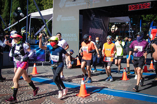 Rectora de la BUAP se sumó al Maratón Puebla 2021