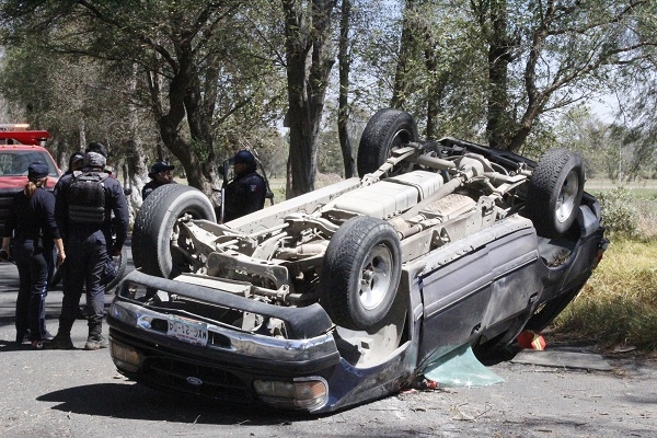 Ladrones fueron detenidos tras balear a policías en Texmelucan
