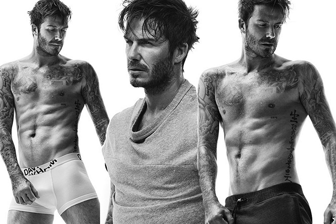 David Beckham en calzones para H&M