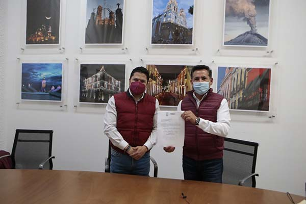 Biestro anuncia integración de Miguel Trujillo a la bancada de Morena en el Congreso
