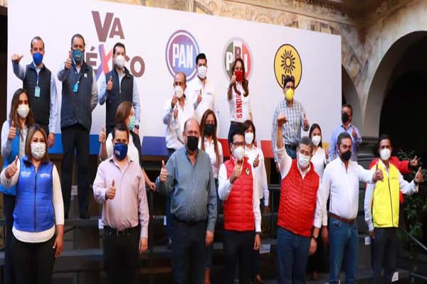 Estos son los 15 candidatos a diputados federales de la alianza Va por México