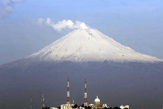 Actividad del Popocatépetl, sin riesgo para la población: Cupreder