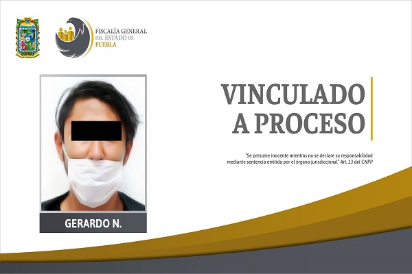 Fiscalía vincula a proceso a hombre por violación y robo en Tepeaca