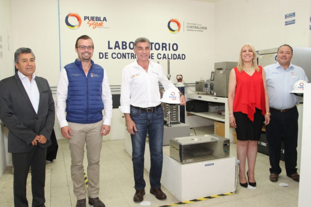 Tony Gali recibe acreditación de Laboratorio de Control de Calidad en obra pública