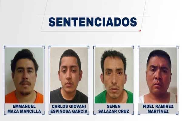 Sentencian a homicidas de menor y violadores de dos mujeres en la autopista México-Puebla