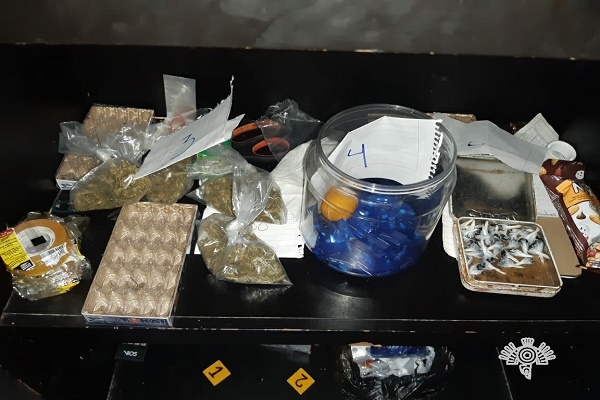 Decomisaron más de 500 dosis de droga en “La Maldita Vecindad” en Puebla