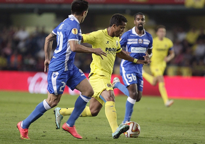 Gio regresó a las canchas con pase para gol en victoria del Villarreal