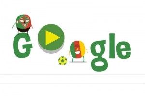 Google celebra triunfo de México con doodle