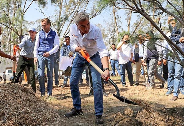 Construcción del Parque del Cerro de Amalucan, con 71% de avance: Tony Gali