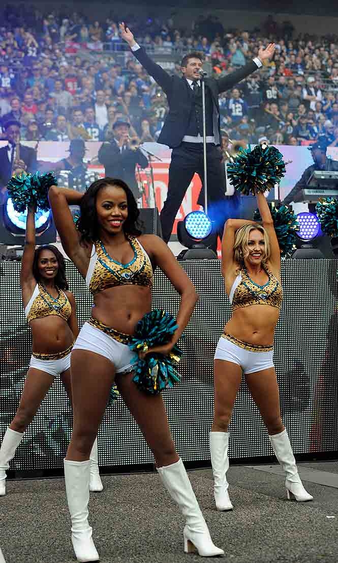 FOTOS: Porristas de Indianápolis y Jacksonville conquistan Inglaterra
