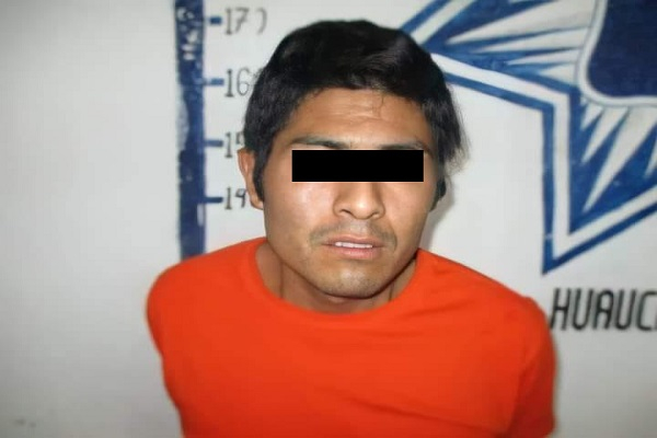 Detienen a sujeto que asesinó a puñaladas a un niño en Huauchinango