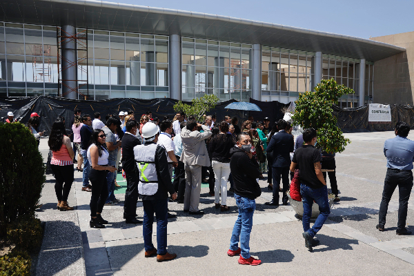 VIDEOS/FOTOS: Así se vivió el simulacro nacional de sismo en Puebla