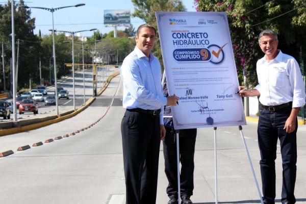 Tony Gali cumple con la palabra empeñada: Moreno Valle