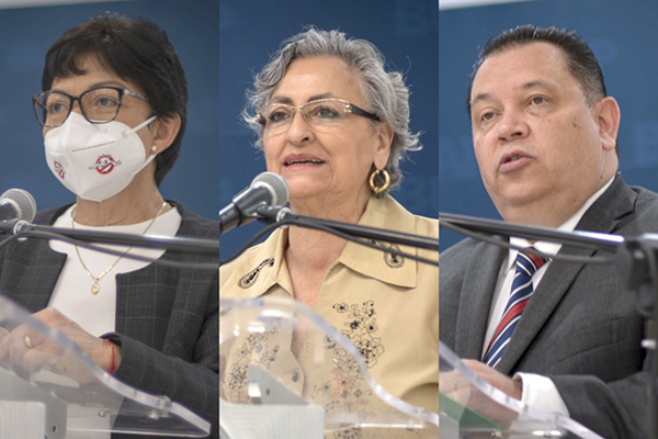 Candidatos a la Rectoría de la BUAP presentan plan de trabajo; el lunes es la elección