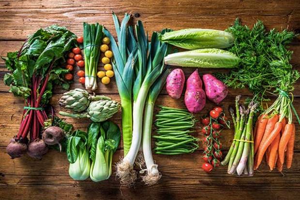 Variedad de verduras
