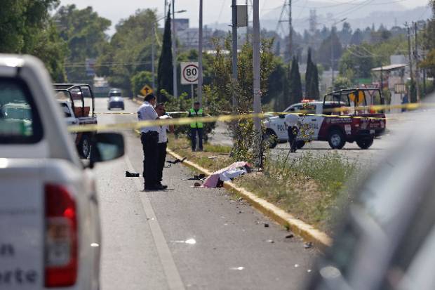 ciclista muerto recta