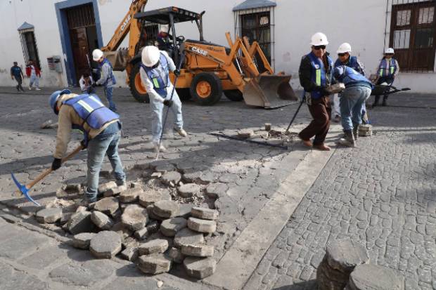 rehabilitación calles puebla