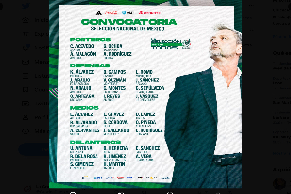selección mexicana va