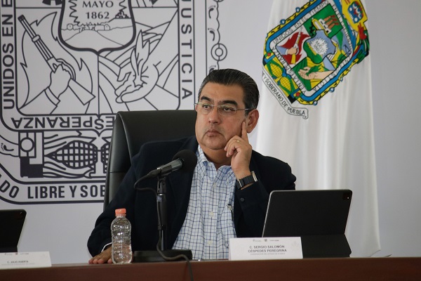 Sergio Salomón abre las puertas de Morena para cualquier político sin importar partido de procedencia