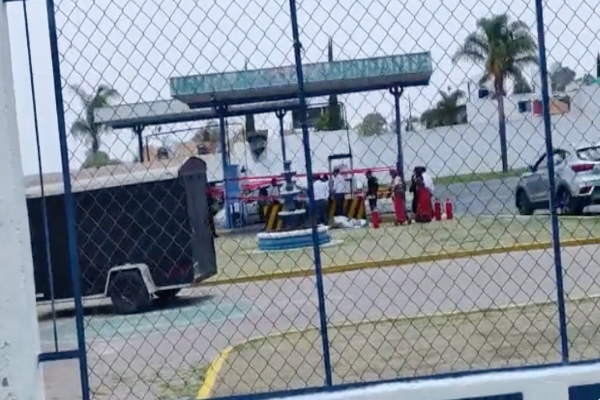 estación de gas