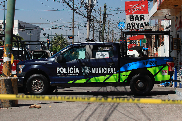 Patrulla de la policia municipal de puebla