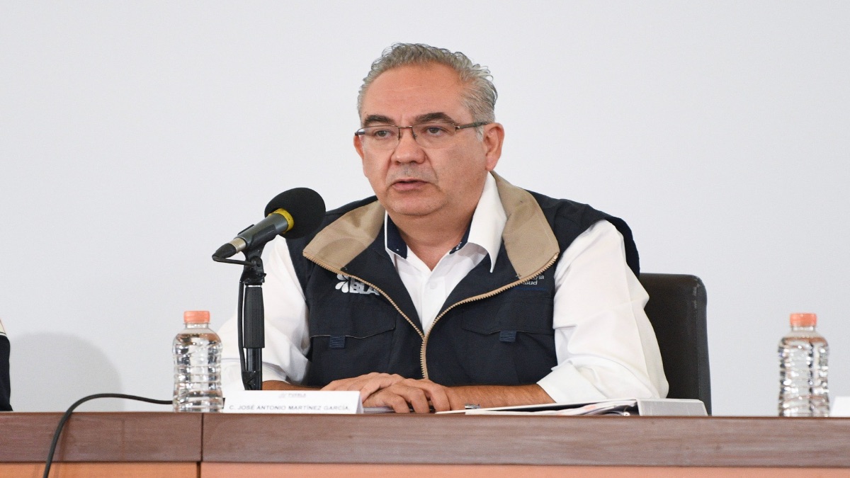 Renuncia Jose Antonio Martínez como secretario de Salud en Puebla