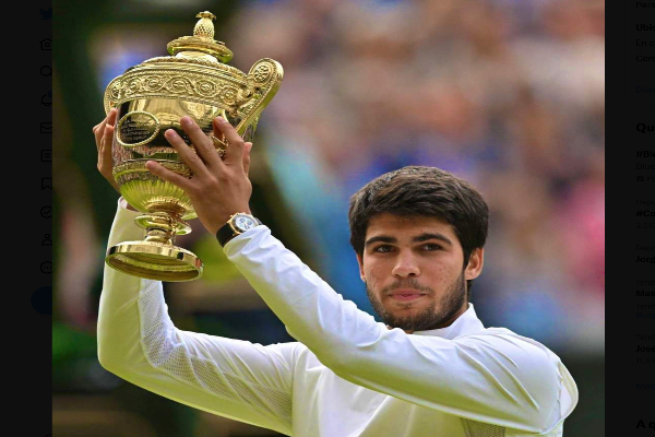 Carlos Alcaraz nuevo Big One del tenis; derrotó a Djokovic en Wimbledon
