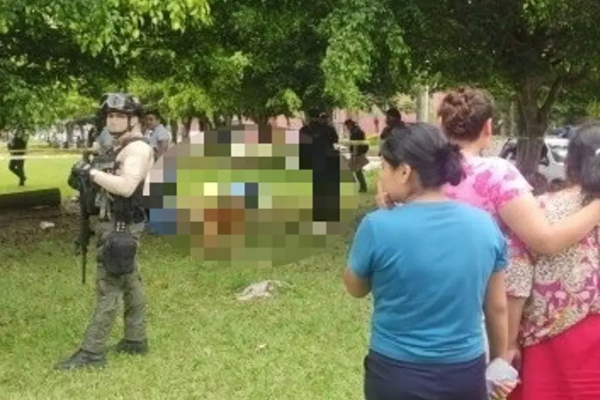 Asesinaron a dos hombres en pleno partido de futbol en Veracruz