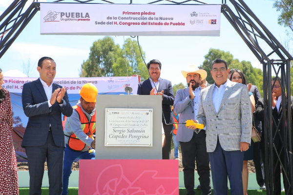 Inicia construcción de la nueva sede del Congreso de Puebla