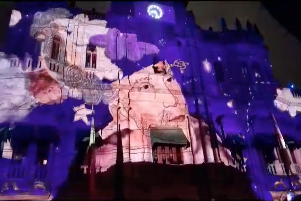 Disfruta del nuevo videomapping "Puebla: Ciudad de Guardianes"