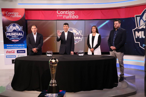 Estos son los rivales de México para el mundial de Fut-7 en Puebla