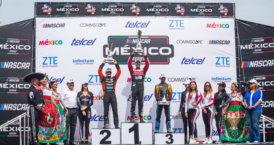 Salvador de Alba gana la sexta fecha de Nascar en Amozoc, Puebla