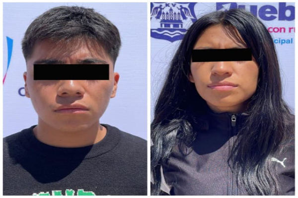 Detienen a carteristas que operaban en paraderos de RUTA Puebla
