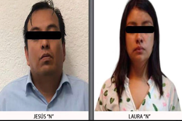 Pareja que agredió a maestra en EdoMex, detenida por extorsión
