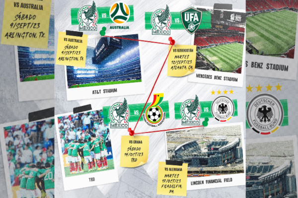 ¿Quiénes serán los rivales del tricolor en el MexTour?