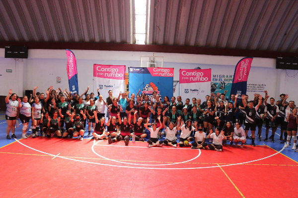 Inicia Torneo de los Barrios de Voleibol en Puebla