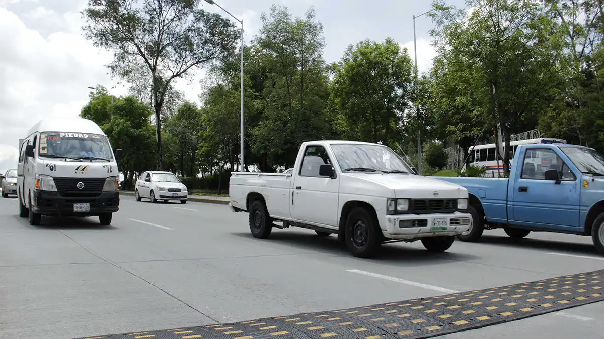 Instalarán reductores de velocidad en estas calles de Puebla capital