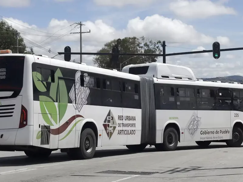RUTA Puebla modifica su recorrido por obras en la zona de la CAPU