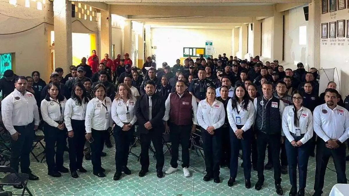 Continúa SSP Puebla capacitación en emergencias