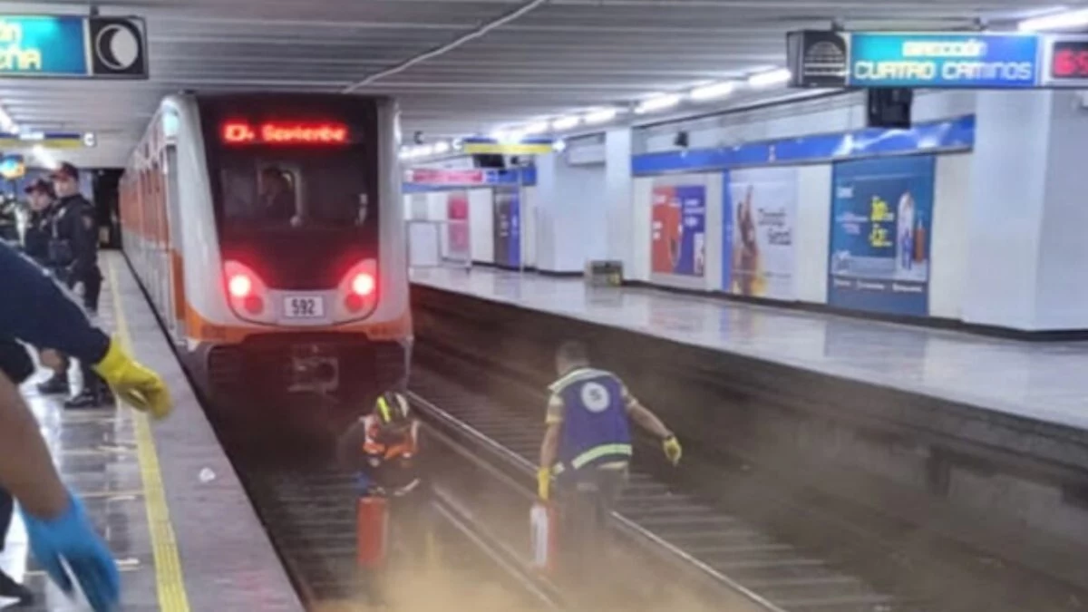 Revelan video donde joven fue lanzada a vías del Metro en CDMX