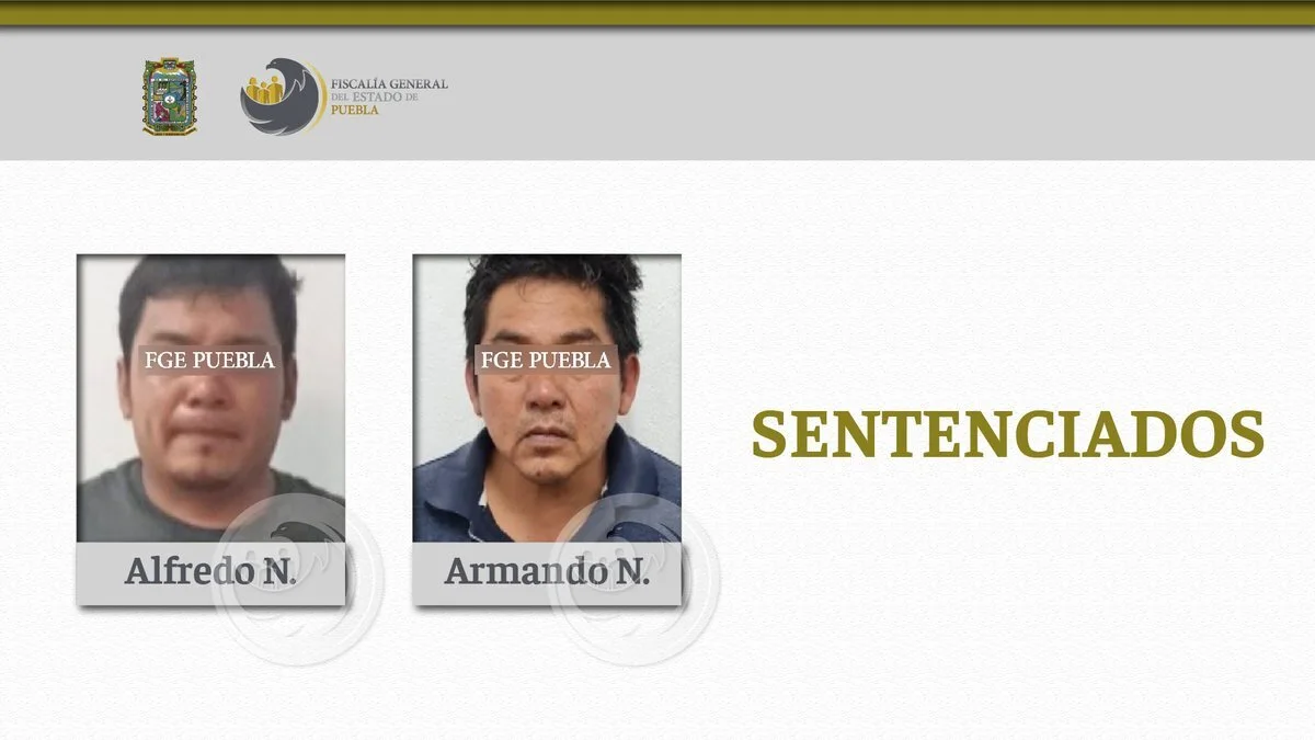 Extorsionadores reciben sentencia en Puebla