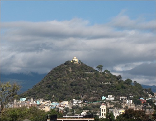 El cerro de San Miguel en Atlixco