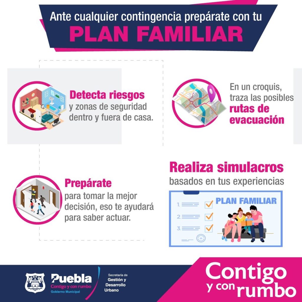 ¿Y tú, ya tienes un Plan Familiar de Protección Civil?