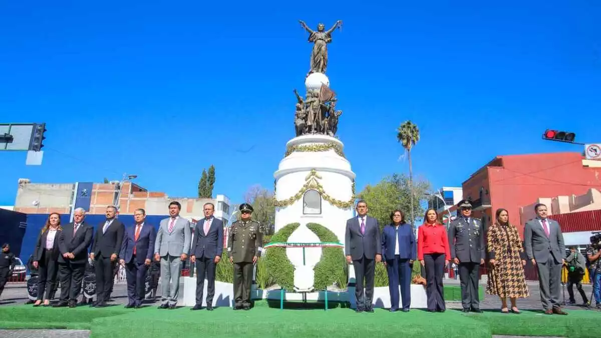 Conmemoran en Puebla el CCII Aniversario de la Consumación de la Independencia