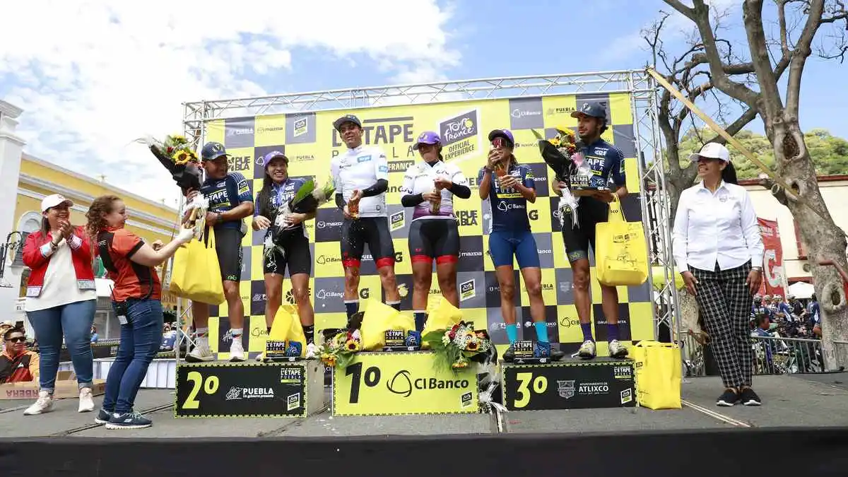 Grandes emociones se vivieron en L’etape Puebla by Tour de France